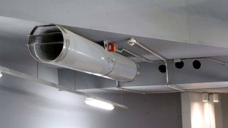 Jet Fan With Silencer